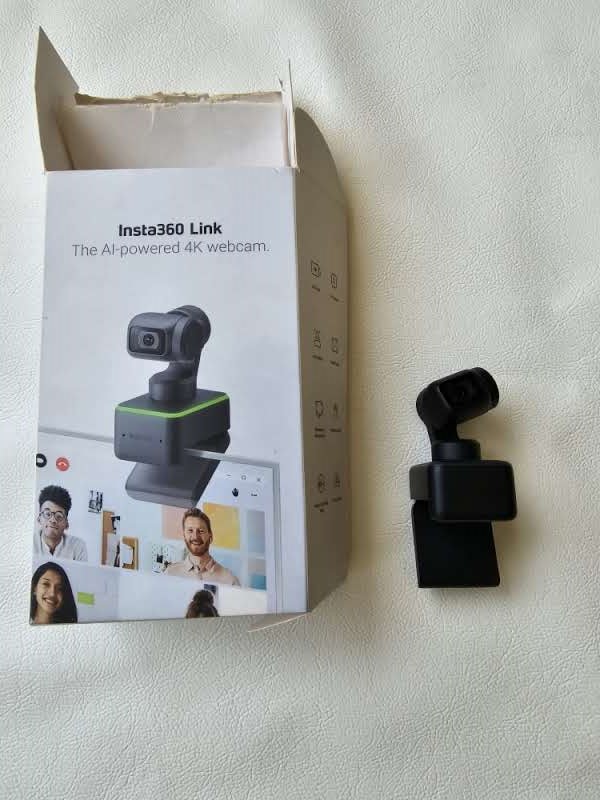 Insta360 Link - PTZ 4K Ai- Powered Webcam Unboxing and Review
