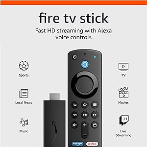 Amazon Fire TV Stick with Alexa Voice Remote: was $39.99, now $24.99 at Amazon