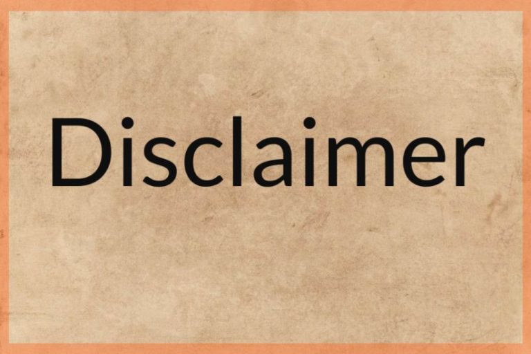 Disclaimer